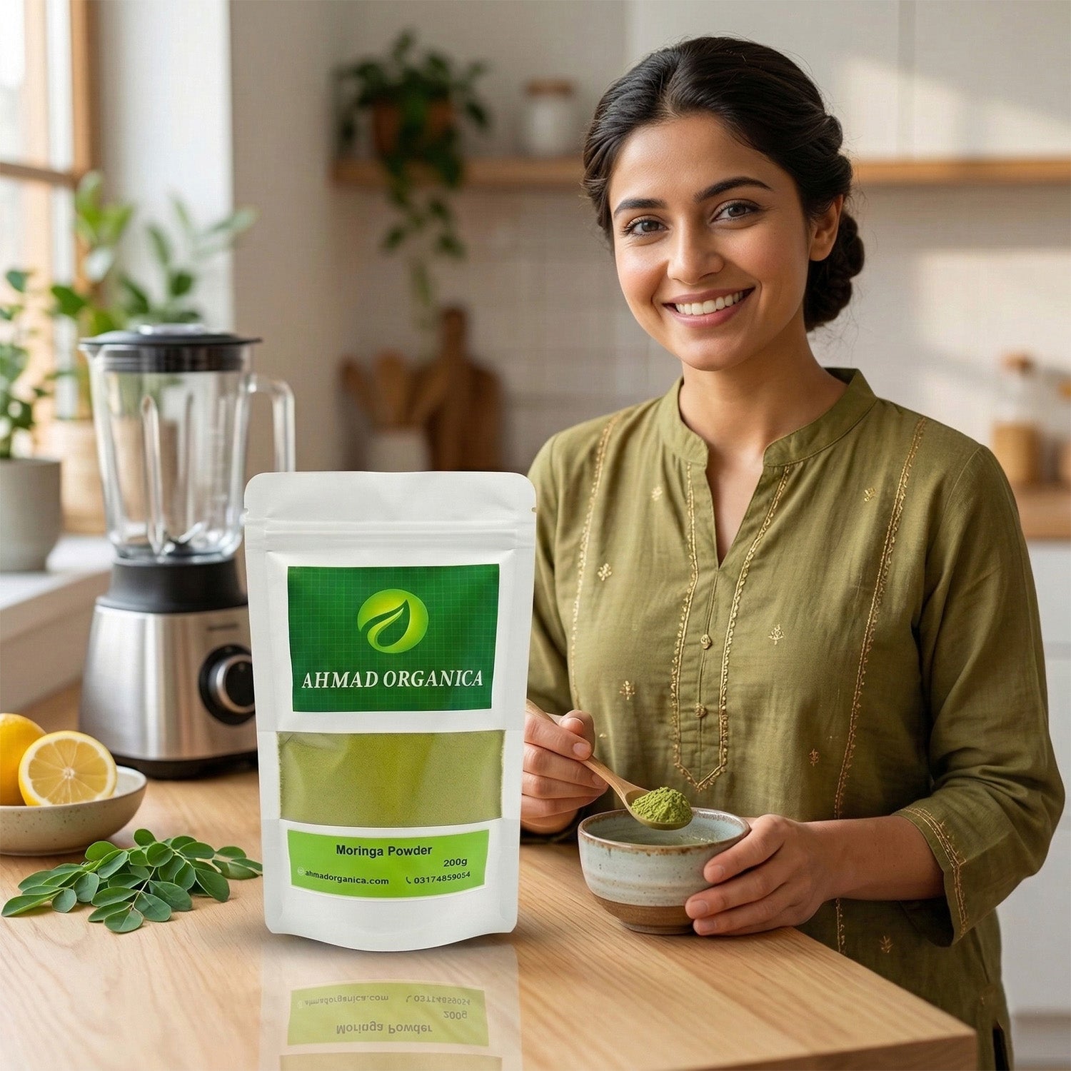 Organic Moringa Powder – Complete Wellness & Nutrition